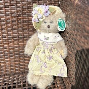 Bearington Collection plush Paxton jointed bear